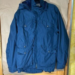 Men’s REI size L canvas blue coat